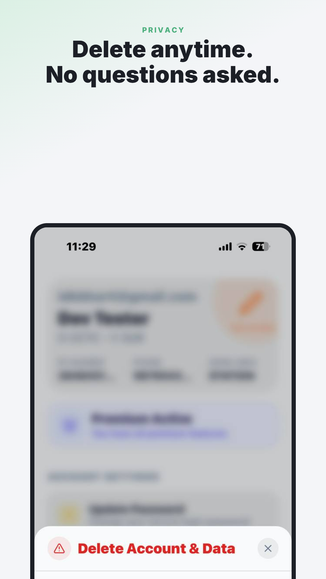 Privacy First